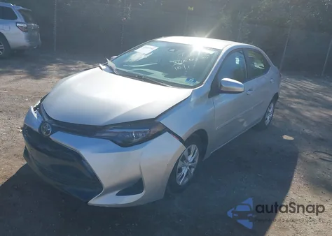 2017 Toyota Corolla L z USA, uszkodzony, nr VIN 2T1BURHE0HC819979